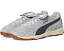 Кроссовки King Indoor от PUMA из кожи с золотым тиснением