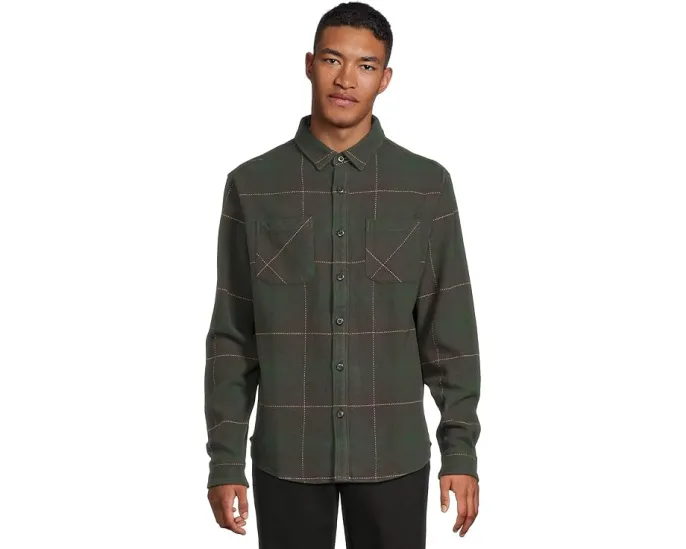 Рубашка Quiksilver Dna Flannel из мягкого хлопка