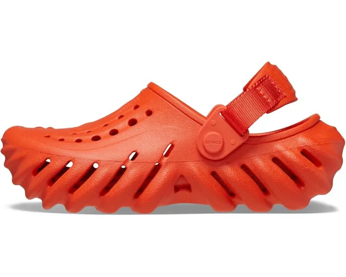 Детские кроксы Echo для малышей с регулируемым ремешком