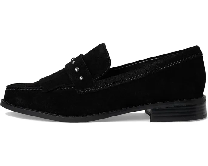 Лоферы Clarks Hana из мягкой замши с бахромой и декоративными шпильками