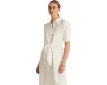 Платье-рубашка Lauren Ralph Lauren из льна с поясом