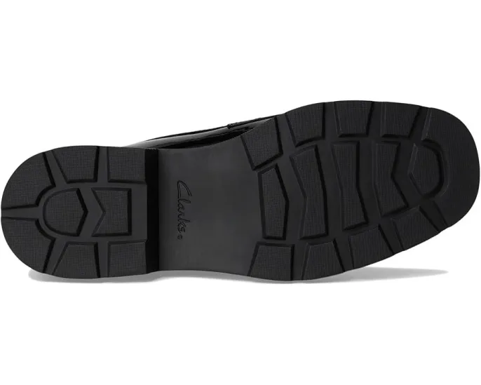 Лоферы Clarks Lauryl Tassel с кисточкой и квадратным каблуком