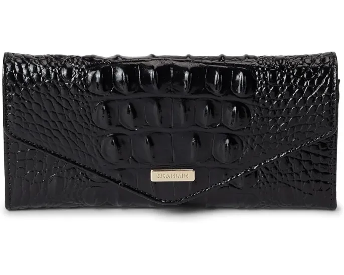 Кошелек Brahmin Melbourne Veronica в стиле конверт на кнопке