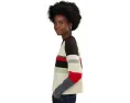 Свитер Madewell Stripe Aspen с регланными рукавами и полосатым узором