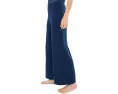 Eberjey брюки Fine Gauge Pants широкие с завышенной талией