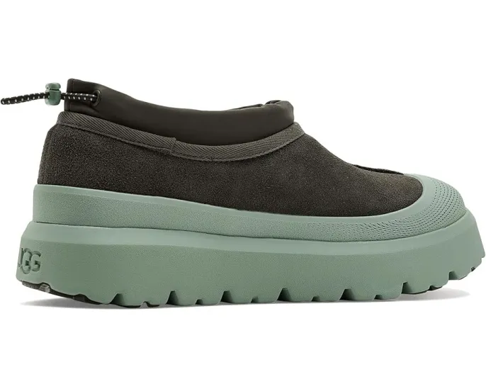 Тапочки UGG Tasman Weather Hybrid с водонепроницаемым верхом и подкладкой из переработанной шерсти