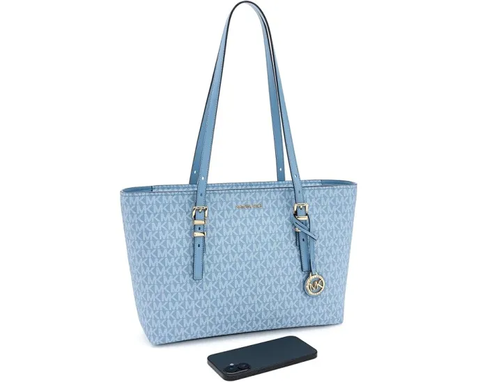 Средняя сумка тоут Quinn Medium East West Top Zip Tote с верхней молнией MICHAEL Michael Kors