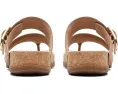 Плоские сандалии Clarks Reileigh Park в стиле вьетнамок с кожаным верхом