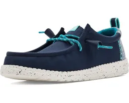 Hey Dude Kids Wally Mini Ripstop с верхом из рипстопа и технологией Flex & Fold