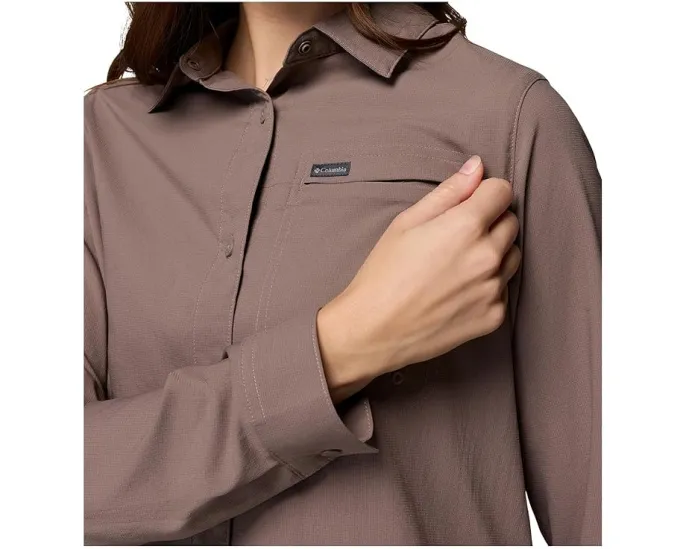 Рубашка Columbia Silver Ridge Utility II с длинным рукавом и защитой UPF 100