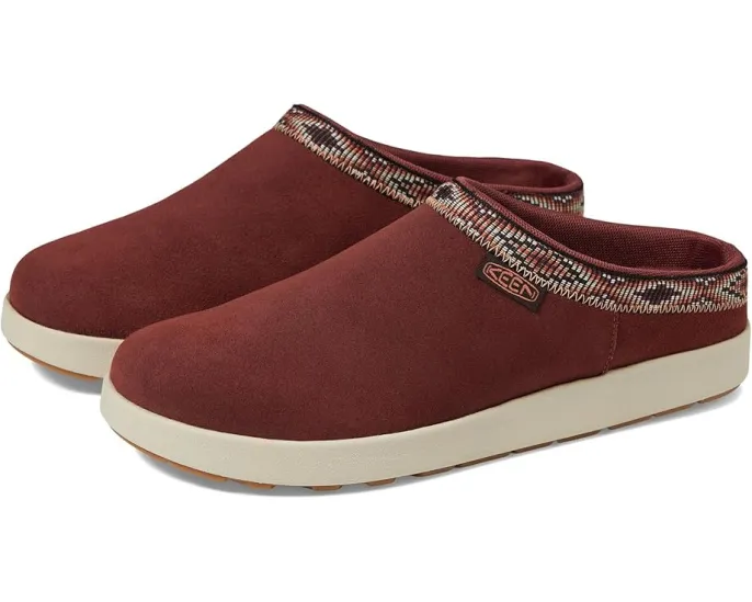 Сабо KEEN Elle Mule из замши с технологией контроля запаха