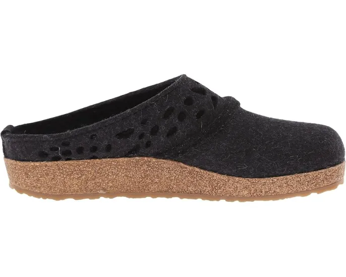 Домашние тапочки Haflinger Lacey из шерстяного войлока с пробковой стелькой
