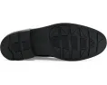 Clarks Emmet Step туфли на каждый день из черной гладкой кожи
