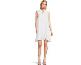 Льняное платье Lilly Pulitzer Ellowyn с запахом и рюшей по подолу