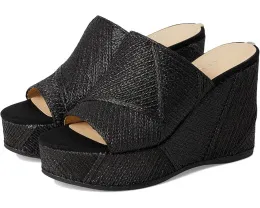 Сандалии GUESS Evenz на платформе с плетеными деталями и клиновидным каблуком