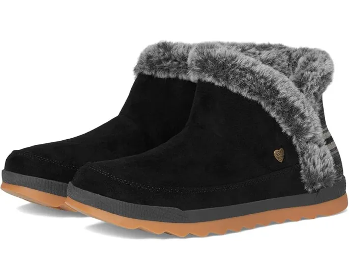 Тапочки BOBS from SKECHERS Cozy Chill Comfy Break с искусственным мехом