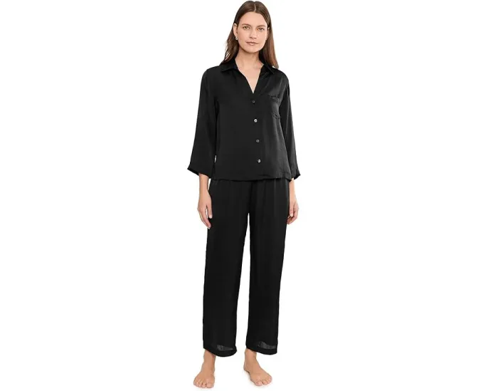 Пижама Natori Ashley Washed Satin Icon из матового атласа