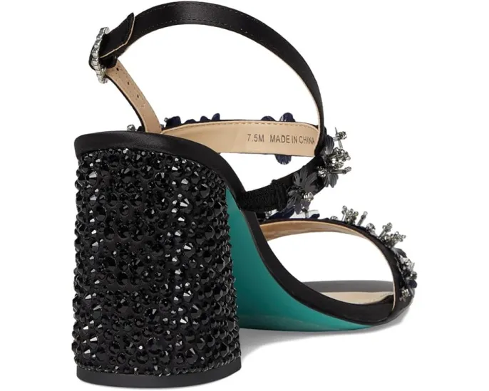 Босоножки на устойчивом каблуке Blue by Betsey Johnson Drue с ремешком и открытым носком