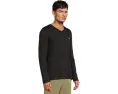 Футболка Long Sleeve Pima Jersey V-Neck T-Shirt от Lacoste с длинным рукавом