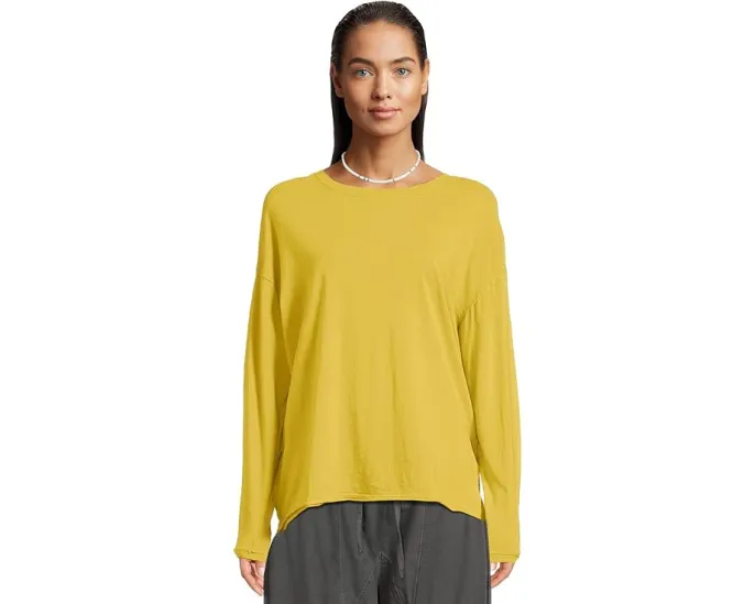 Футболка Free People Nina с длинными рукавами и круглым вырезом