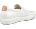 ECCO Soft 7 Woven Slip-On II женские мокасины из цельнозерновой кожи