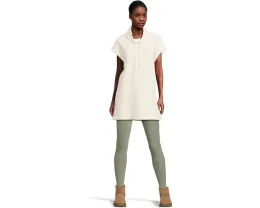 Платье Lilla P Roll Sleeve Seamed с каплевидным вырезом и подвязкой на шее