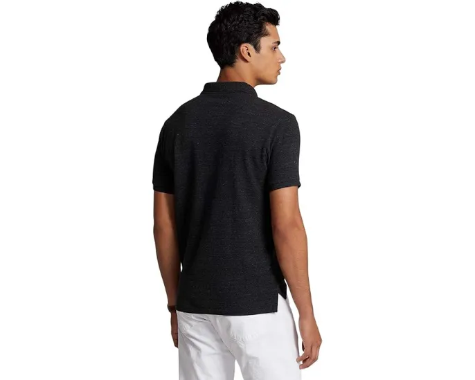 Поло Polo Ralph Lauren Custom Slim Fit с сетчатой структурой и приталенным кроем