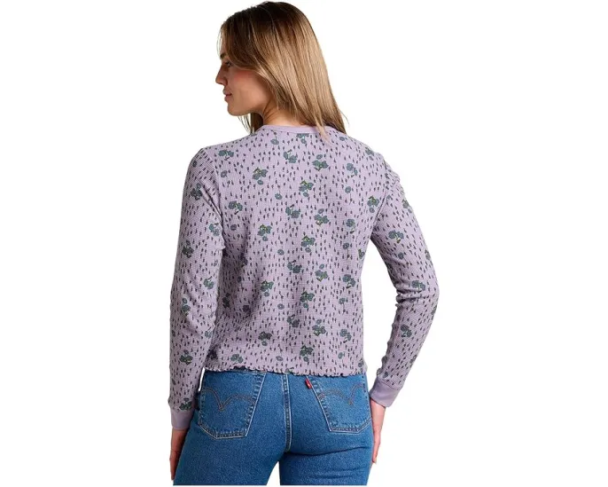 Свитер Toad&Co Foothill с длинным рукавом из переработанного полиэстера