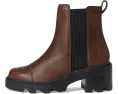 Ботинки SOREL Joan Now Chelsea из замши на массивном каблуке