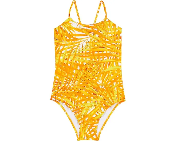 Купальник Vilebrequin Kids Oursinade Grilly с рюшами и перекрестными лямками