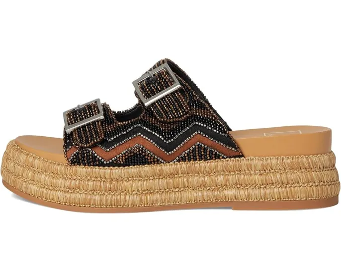 Сандалии Dolce Vita Wixie на платформе с бисерным текстильным верхом