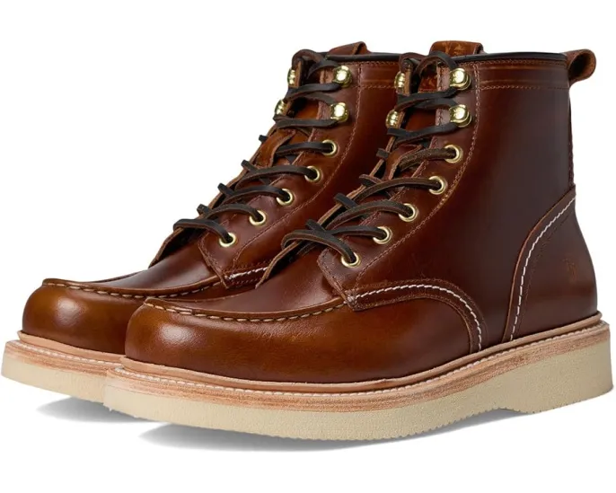 Кроссовки-ботинки Frye Hudson Workboot Wedge на тракторной подошве