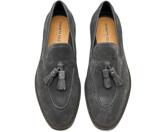 Лоферы Kenneth Cole Madison из замши с кисточками