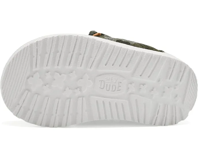 Слипоны Hey Dude Kids LILDUDE Slip-On Stretch Jersey для малышей