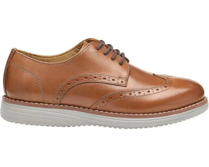 Туфли Johnston & Murphy Upton Wingtip с перфорацией для детей