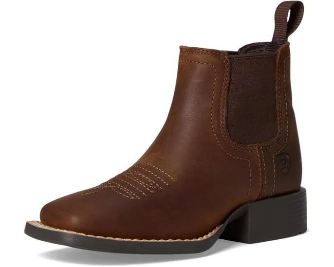 Детские ковбойские сапоги Booker Chelsea от Ariat с квадратным носком
