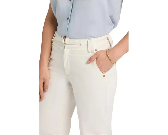 Джинсы NYDJ Mia Palazzo в цвете Vintage White