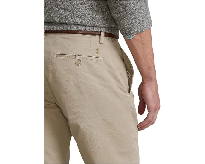 Брюки-чиносы Polo Ralph Lauren Stretch Straight Fit с вышивкой маяков