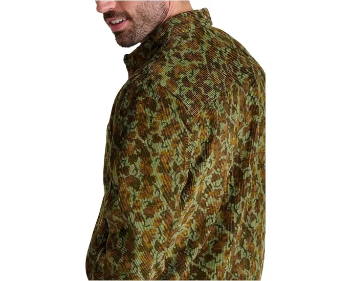 Рубашка Toad&Co Cascadia с длинным рукавом из смеси конопли и хлопка