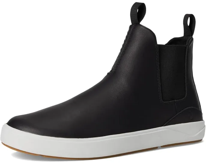 Ботинки OluKai Lae'ahi Mid в стиле челси с водонепроницаемой кожей и подошвой Wet Grip