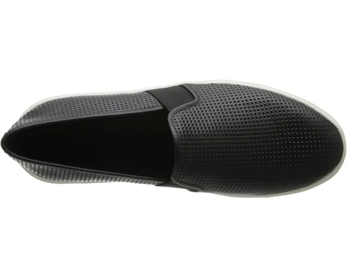 Перфорированные кеды Vince Blair 5 из нубука на липучках