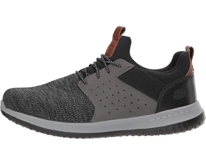 Кроссовки SKECHERS Classic Fit Delson Camben с сетчатым верхом и стелькой Air Cooled Memory Foam