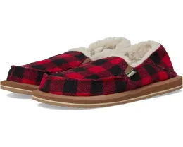 Лоферы Donna Buffalo Chill с контурной стелькой и подкладкой из искусственной овчины Sanuk