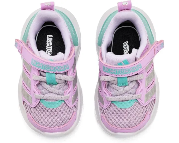 adidas Kids Lightorama детские кроссовки с эластичными шнурками и подошвой Cloudfoam