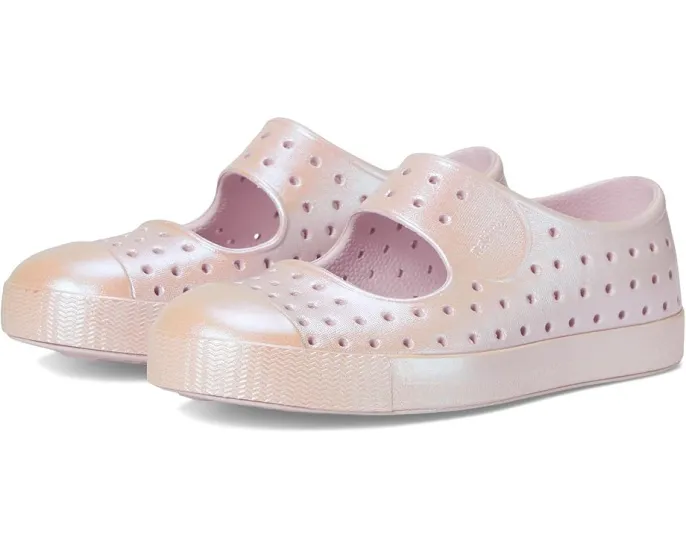 Native Shoes Jefferson Juniper детские туфли для малышей с круглым носком и синтетической стелькой