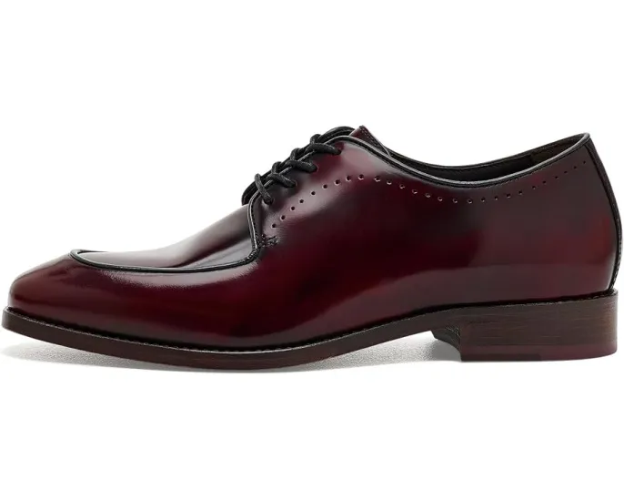 Мокасины J&M Collection Arrister из бордовой итальянской кожи
