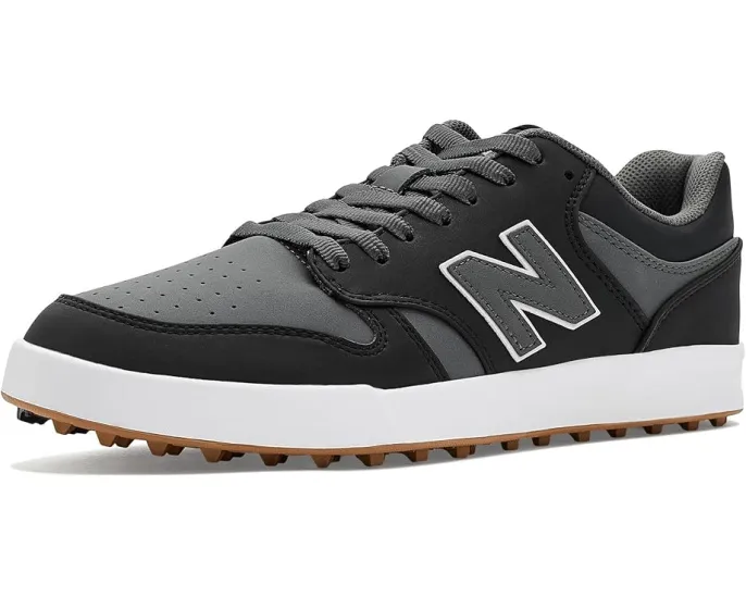New Balance Golf 480 бесшиповые туфли из премиальной кожи