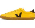 Кроссовки VEJA Volley из кожи с круглым носком и резиновой подошвой