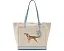 Сумка тоут Lauren Ralph Lauren Cameryn с вышивкой собаки