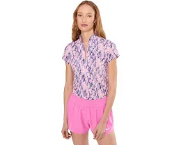 Поло Jamie Sadock с коротким рукавом и принтом под палец